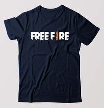 Load image into Gallery viewer, free fire T-Shirt for Men-Navy Blue-Ektarfa.online
