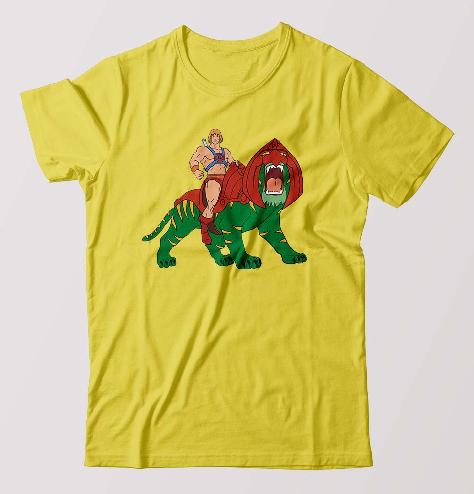 heman T-Shirt for Men-Yellow-Ektarfa.online