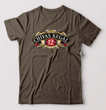 Load image into Gallery viewer, chivas rega T-Shirt for Men-Olive Green-Ektarfa.online
