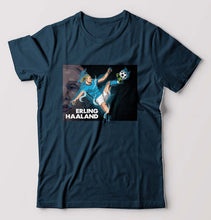 Load image into Gallery viewer, erling haaland T-Shirt for Men-Petrol Blue-Ektarfa.online
