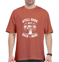 Load image into Gallery viewer, Gym Oversized T-Shirt for Men-Coral-Ektarfa.online
