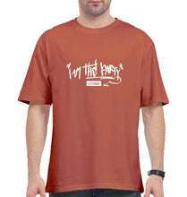 Load image into Gallery viewer, I am the Party Oversized T-Shirt for Men-Coral-Ektarfa.online
