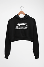 Load image into Gallery viewer, Slazenger Crop HOODIE FOR WOMEN-Black-Ektarfa.online

