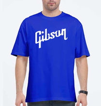 Load image into Gallery viewer, gibson Oversized T-Shirt for Men-Royal Blue-Ektarfa.online
