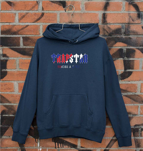 Trapstar Unisex Hoodie for Men/Women-Navy Blue-Ektarfa.online