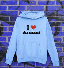 Load image into Gallery viewer, I Love Armani Hoodie for Men/Women
