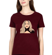 Load image into Gallery viewer, sabrina carpenter T-Shirt for Women-Maroon-Ektarfa.online
