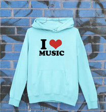 Load image into Gallery viewer, I LOVE MUSIC Hoodie for Men/Women
