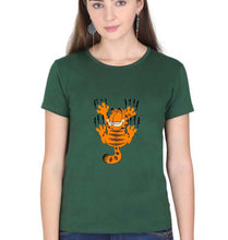 Load image into Gallery viewer, Garfield T-Shirt for Women-Dark Green-Ektarfa.online
