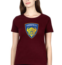 Load image into Gallery viewer, chennaiyin FC T-Shirt for Women-Ektarfa.online

