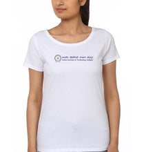 Load image into Gallery viewer, iit jodhpur T-Shirt for Women-White-Ektarfa.online
