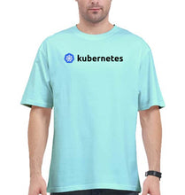 Load image into Gallery viewer, Kubernetes Oversized T-Shirt for Men-Mint-Ektarfa.online
