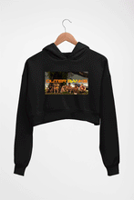 Load image into Gallery viewer, outer banks Crop HOODIE FOR WOMEN-Black-Ektarfa.online
