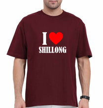 Load image into Gallery viewer, i love shillong Oversized T-Shirt for Men-Ektarfa.online
