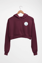 Load image into Gallery viewer, IIT Patna Crop HOODIE FOR WOMEN-Maroon-Ektarfa.online
