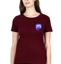Load image into Gallery viewer, Mastodon T-Shirt for Women-Maroon-Ektarfa.online
