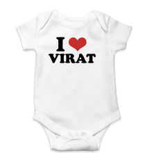 Load image into Gallery viewer, I LOVE VIRAT Romper For Baby Boy/Girl-White-Ektarfa.online
