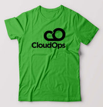 Load image into Gallery viewer, CloudOps T-Shirt for Men-flag green-Ektarfa.online
