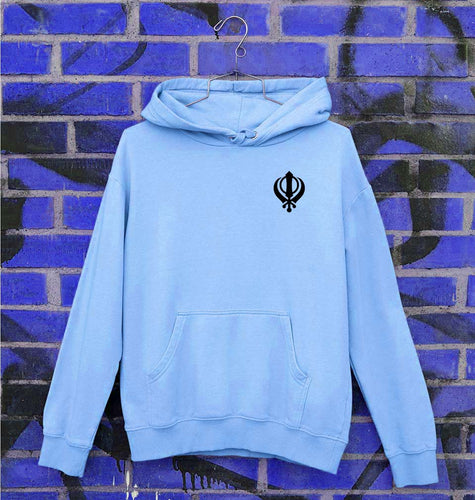 sikh Unisex Hoodie for Men/Women-Baby Blue-Ektarfa.online