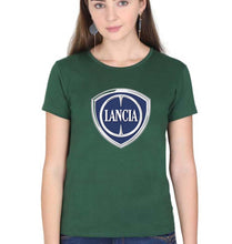 Load image into Gallery viewer, Lancia T-Shirt for Women-Dark Green-Ektarfa.online
