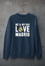 Load image into Gallery viewer, Love Real Madrid Unisex Sweatshirt for Men/Women-Navy Blue-Ektarfa.online
