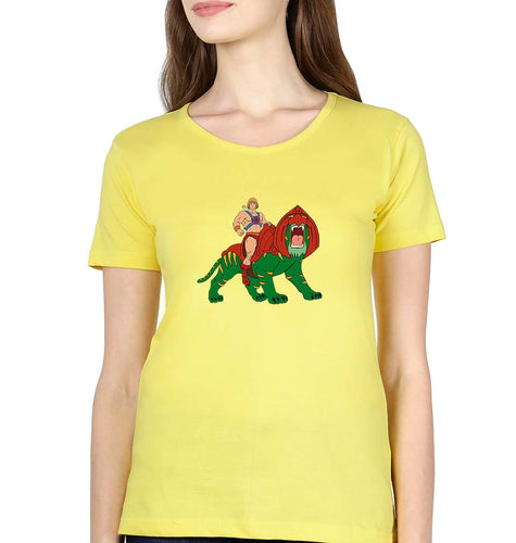 heman T-Shirt for Women-Yellow-Ektarfa.online