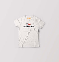 Load image into Gallery viewer, I LOVE PORSCHE T-Shirt for Boy/Girl-White-Ektarfa.online
