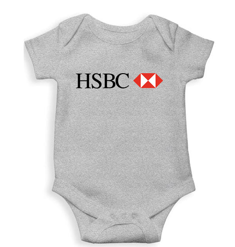 hsbc Romper For Baby Boy/Girl-Grey-Ektarfa.online
