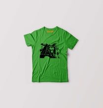 Load image into Gallery viewer, jack sparrow Kids T-Shirt for Boy/Girl-Flag Green-Ektarfa.online
