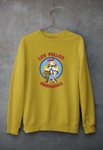 Load image into Gallery viewer, Los Pollos Hermanos Breaking Bad Unisex Sweatshirt for Men/Women-Mustard Yellow-Ektarfa.online
