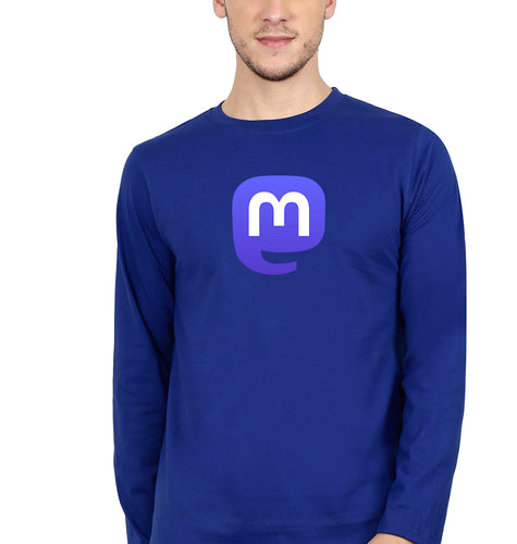 Mastodon Full Sleeves T-Shirt for Men-royal blue-Ektarfa.online