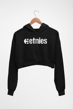 Load image into Gallery viewer, etnies Crop HOODIE FOR WOMEN-Black-Ektarfa.online
