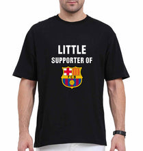 Load image into Gallery viewer, Little Supporter Barcelona Oversized T-Shirt for Men-Black-Ektarfa.online

