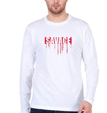 Load image into Gallery viewer, savage Full Sleeves T-Shirt for Men-White-Ektarfa.online

