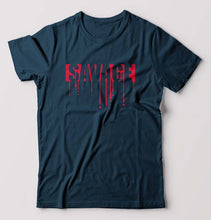 Load image into Gallery viewer, savage T-Shirt for Men-Petrol Blue-Ektarfa.online
