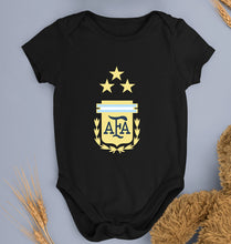 Load image into Gallery viewer, Argentina Football Kids Romper For Baby Boy/Girl-Black-Ektarfa.online
