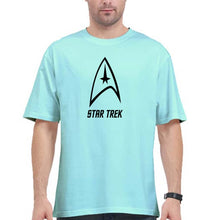 Load image into Gallery viewer, star trek Oversized T-Shirt for Men-Mint-Ektarfa.online
