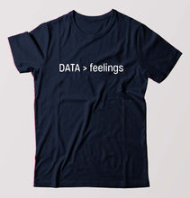 Load image into Gallery viewer, Data T-Shirt for Men-Navy Blue-Ektarfa.online
