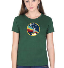 Load image into Gallery viewer, Isro T-Shirt for Women-Dark Green-Ektarfa.online
