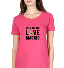 Load image into Gallery viewer, Love Real Madrid T-Shirt for Women-Pink-Ektarfa.online
