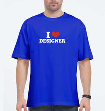 Load image into Gallery viewer, I LOVE DESIGNER Oversized T-Shirt for Men
