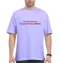 Load image into Gallery viewer, limited edition Oversized T-Shirt for Men-Lavender-Ektarfa.online
