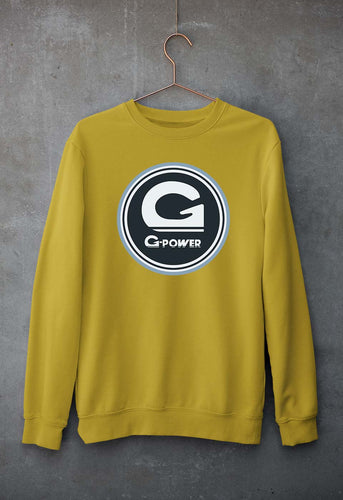 G power Unisex Sweatshirt for Men/Women-Mustard Yellow-Ektarfa.online