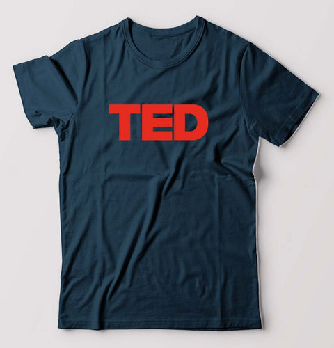 TED T-Shirt for Men-Petrol Blue-Ektarfa.online