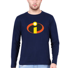 Load image into Gallery viewer, Incredibles Full Sleeves T-Shirt for Men-Navy Blue-Ektarfa.online

