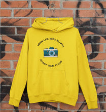 Load image into Gallery viewer, Life Photography Unisex Hoodie for Men/Women-Mustard Yellow-Ektarfa.online
