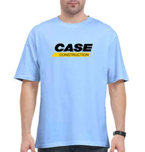 Load image into Gallery viewer, case construction Oversized T-Shirt for Men-Baby Blue-Ektarfa.online
