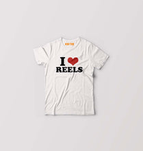 Load image into Gallery viewer, I LOVE REELS T-Shirt for Boy/Girl-White-Ektarfa.online
