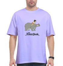 Load image into Gallery viewer, jungle book Oversized T-Shirt for Men-Lavender-Ektarfa.online
