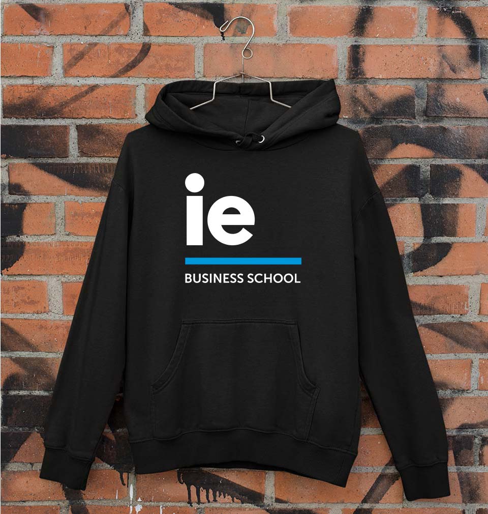 IE University Unisex Hoodie for Men/Women-Black-Ektarfa.online